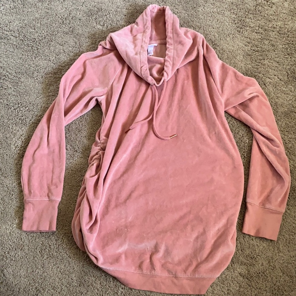 Isabel Maternity Cow Neck Sweatshirt